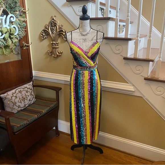 NWT’s Adelyn Rae New Year’s Eve sequin cocktail dress - Picture 10 of 11